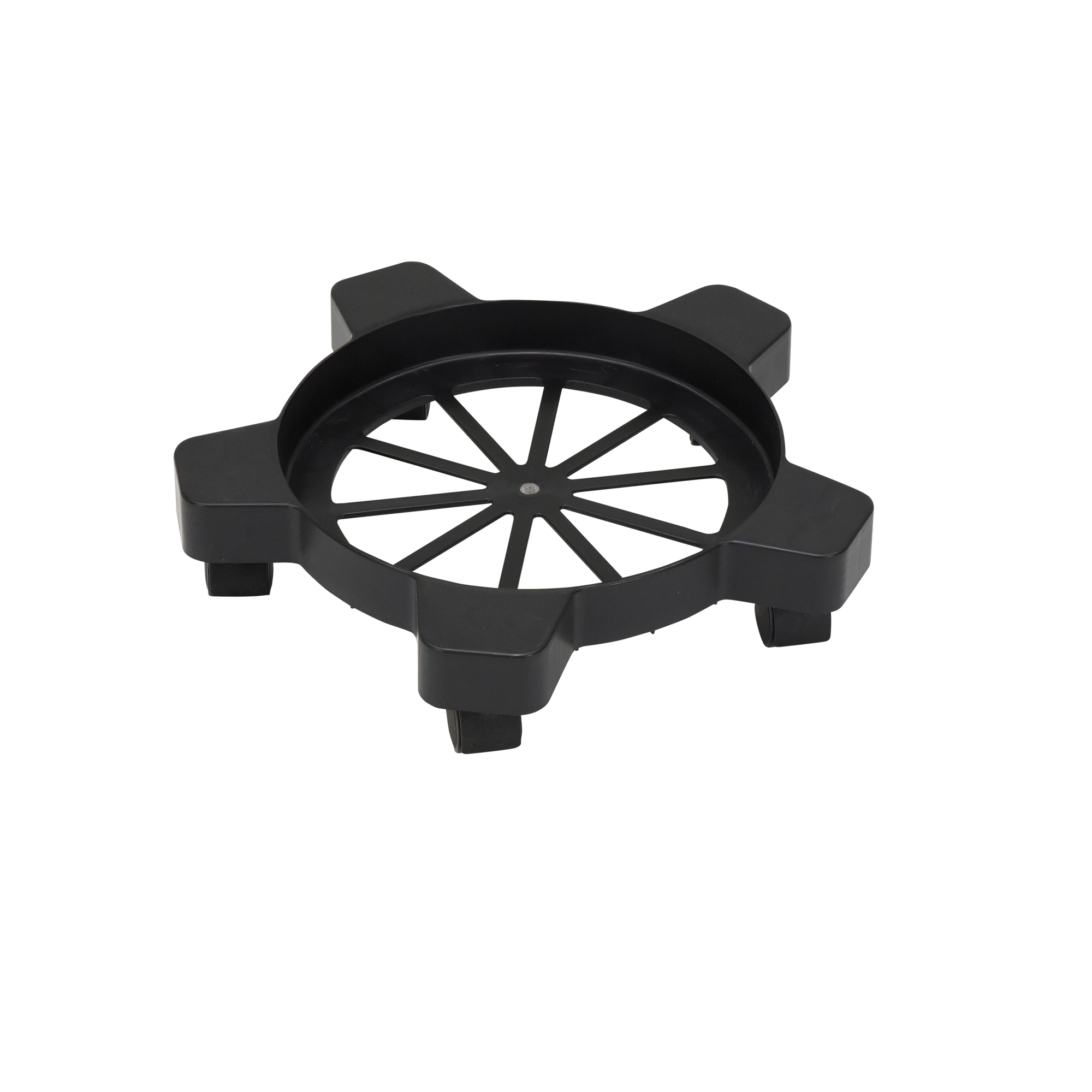 Vestil Plastic Drum Dolly - 5-7 Gal. Bucket Capacity, 80-Lb. Capacity, Model# PDD-5